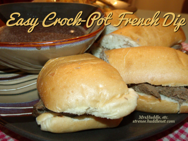 Easy Crock-Pot French Dip
