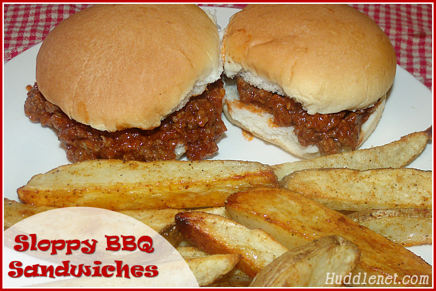 Sloppy BBQ Sandwiches